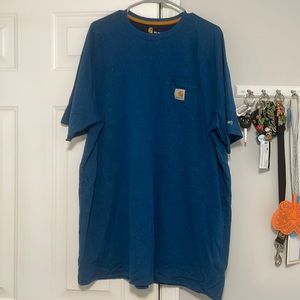 Blue Carhart 2XL tall T-shirt